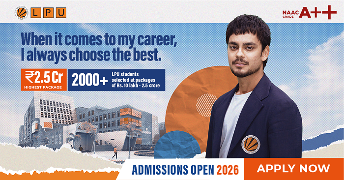 LPU BBA Admission 2026